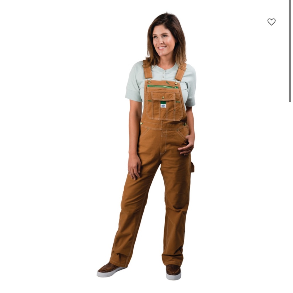 Liberty® Women's Duck Bib Overalls Size LARGE